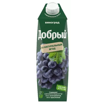 ​добрый сок "виноград" 1л Добрый 