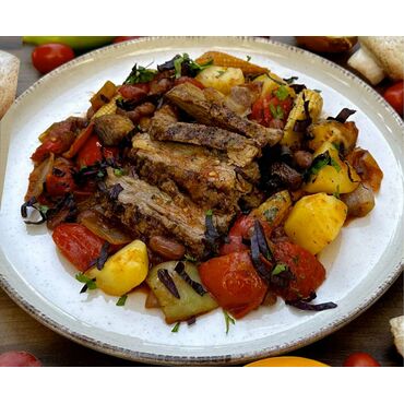 Мясное рагу Altyn a&ccedil;ar 