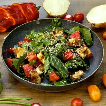 Салат "хрустящие баклажаны" Altyn açar 