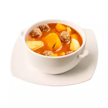 Суп с фрикадельками Altyn açar 