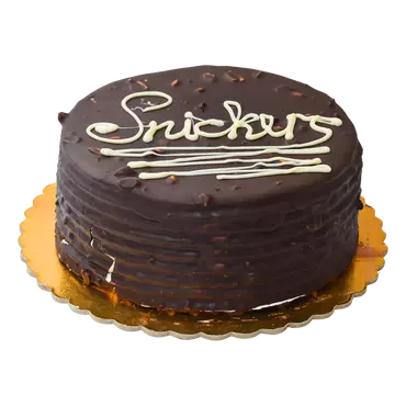 Торт "сникерс шоколадный чиз" Altyn açar 