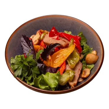 "тёплый" говяжий салат Altyn açar 