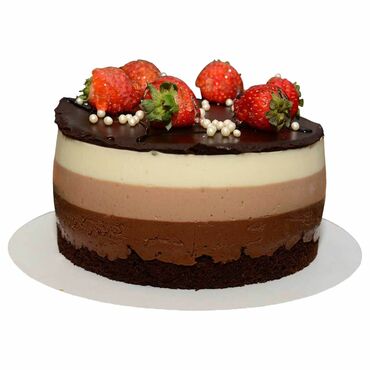 Торт vip "три шоколада" бенто Altyn açar 