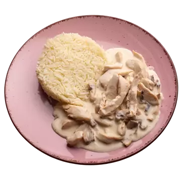 Курица под белым соусом Altyn açar 