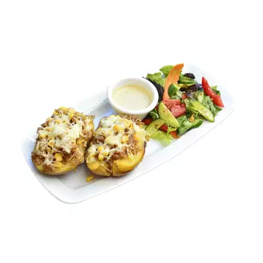 Кумпир с нежной курицей Altyn açar 