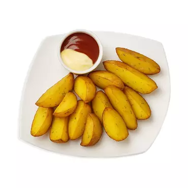 Картофель по-деревенски Altyn açar 