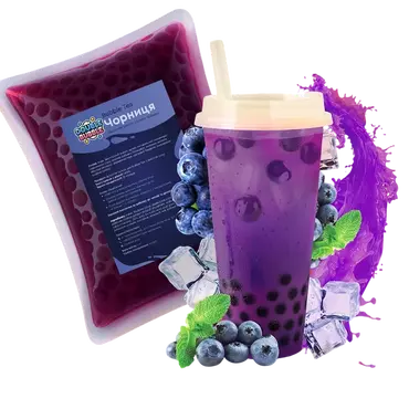 Bubble tea с черникой 500 мл Altyn açar 