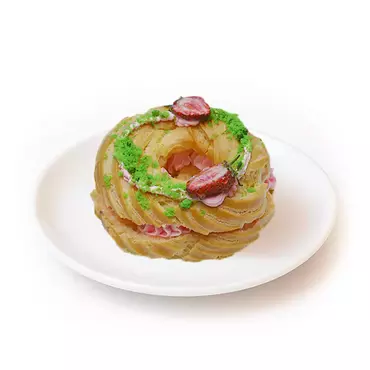 Пирожное пари-брест клубничное Altyn açar 