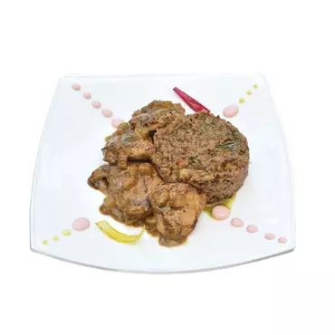 Куриные медальоны с гречотто Altyn açar 