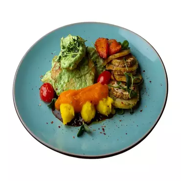 Куриная грудка в зеленом соусе Altyn açar 