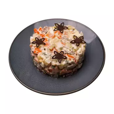 Салат оливье (с мясом) Altyn açar 