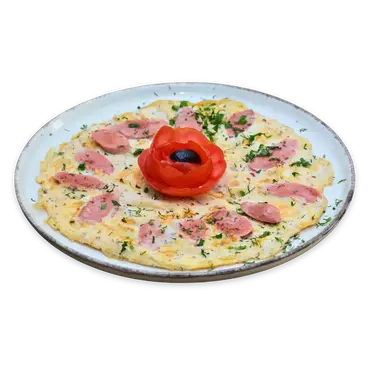 Омлет с сосисками Altyn açar 