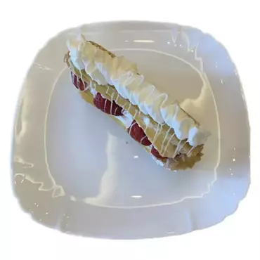 Эклер клубничный премиум Altyn açar 