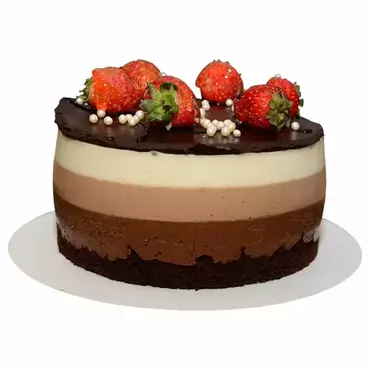 Торт vip "три шоколада" бенто Altyn açar 