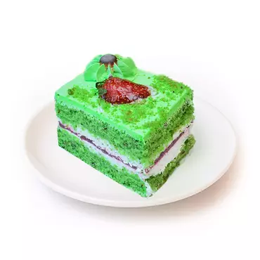 Пирожное "фисташка клубника" (премиум) Altyn açar 