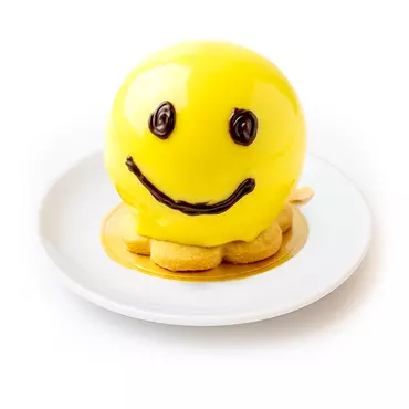 Пирожное "смайлик" Altyn açar 