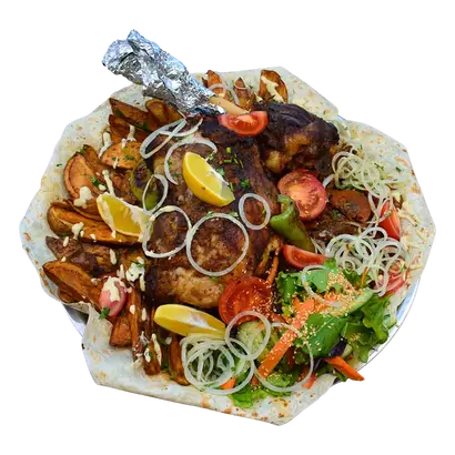 Запеченная баранья нога по-восточному Altyn açar 