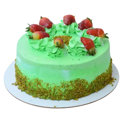 Торт "фисташка клубника" премиум Altyn açar 