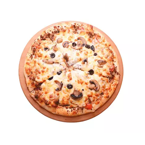 "üwelen etli" pizza (ortaça) Altyn açar 