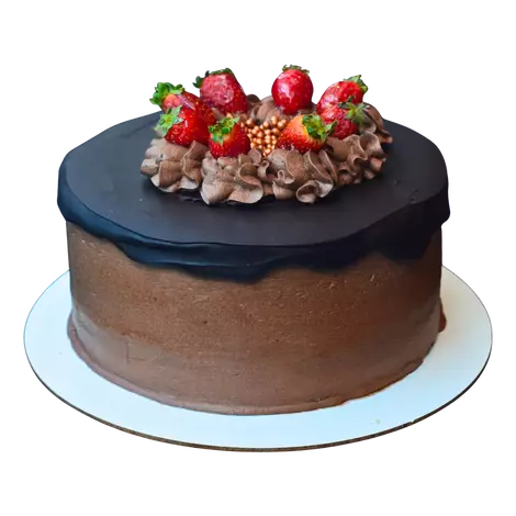 Торт "клубника в шоколаде" Altyn açar 