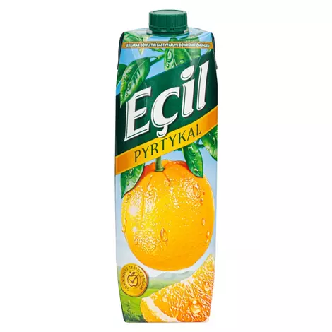 Eçil "апельсин" сок 1л  