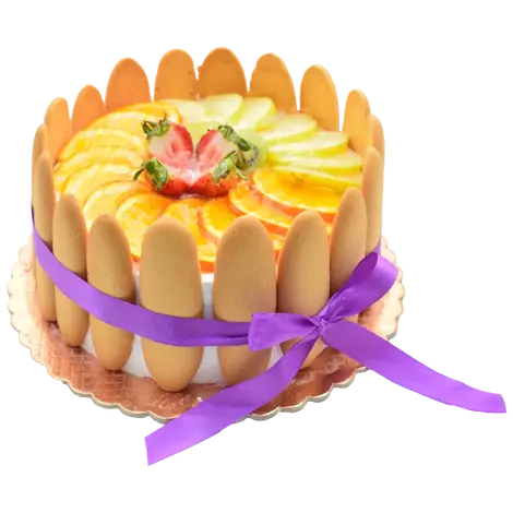 Торт "фруктовая корзинка" Altyn açar 