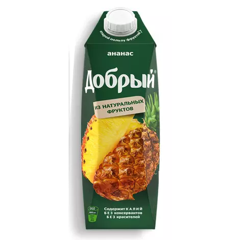 ​добрый сок "ананас" 1л  
