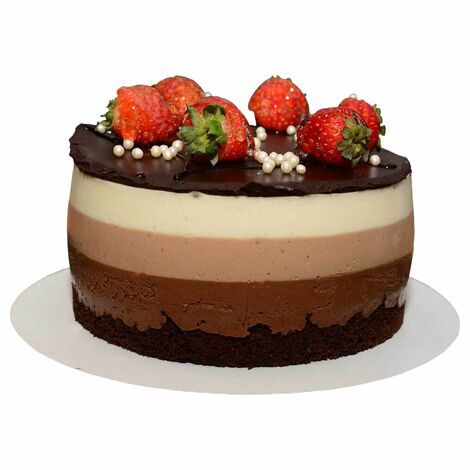 Торт vip "три шоколада" бенто Altyn açar 