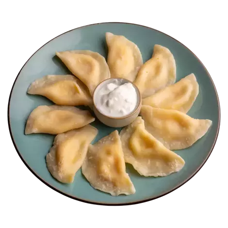 Вареники с яйцами Altyn açar 