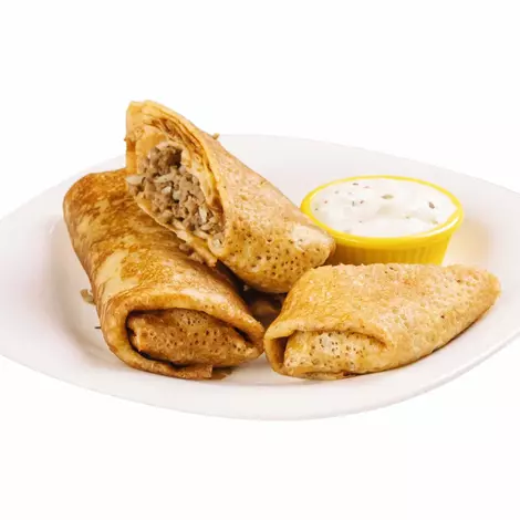 Блинчики с мясом, 1 порция Altyn açar 
