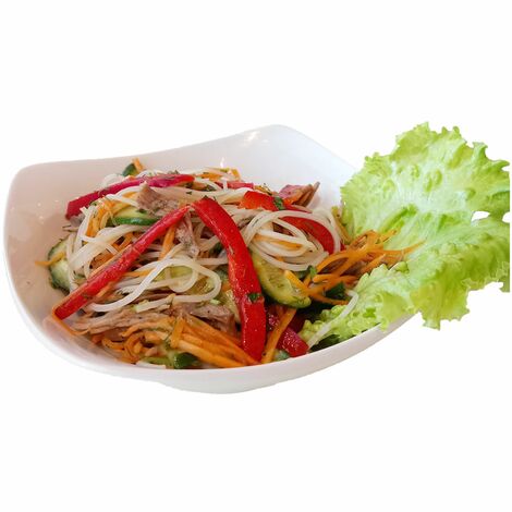 Салат "фунчоза с мясом" Altyn açar 