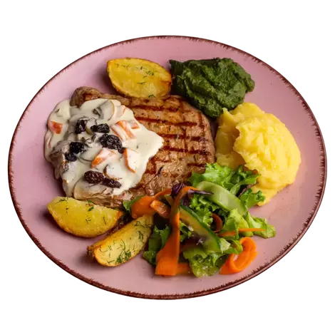 Steýk nýu-ýork Altyn açar Altyn açar (11мкр)  Steýk nýu-ýork Altyn açar