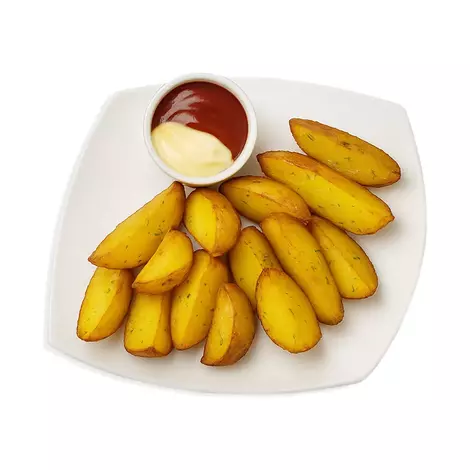 Картофель по-деревенски Altyn açar 