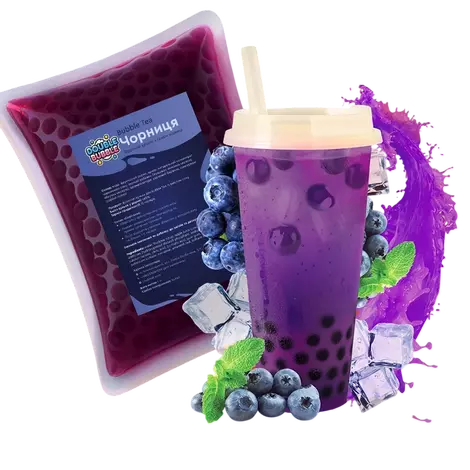 Bubble tea с черникой 500 мл Altyn açar 