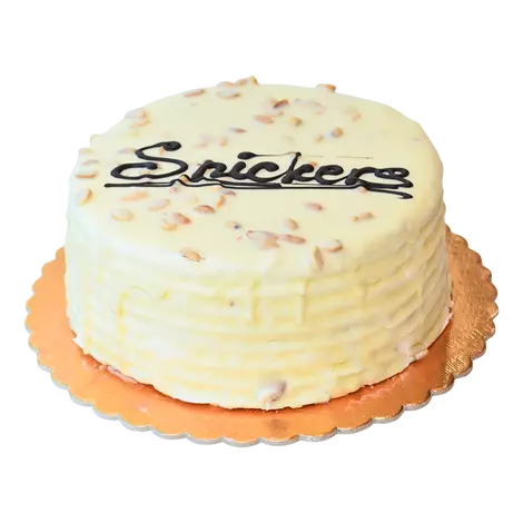 Торт "сникерс чиз с белым шоколадом" Altyn açar 