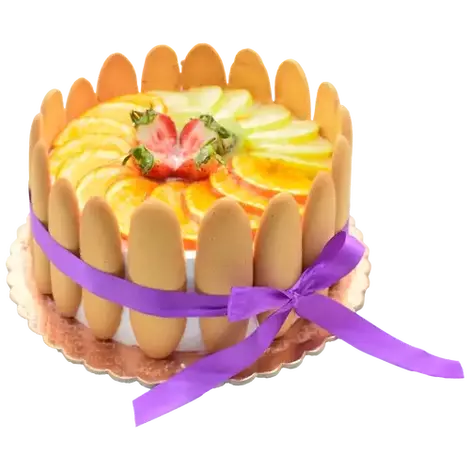 Торт "фруктовая корзинка" Altyn açar 