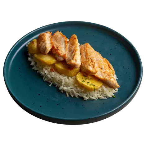 Italýan usulda bişirilen towuk steýgi Altyn açar 