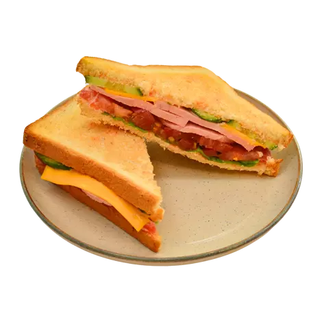 Сэндвич с ветчиной Altyn açar 