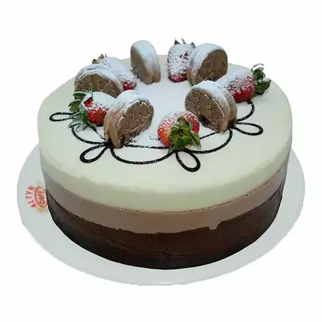 Торт "три шоколада" Altyn açar 